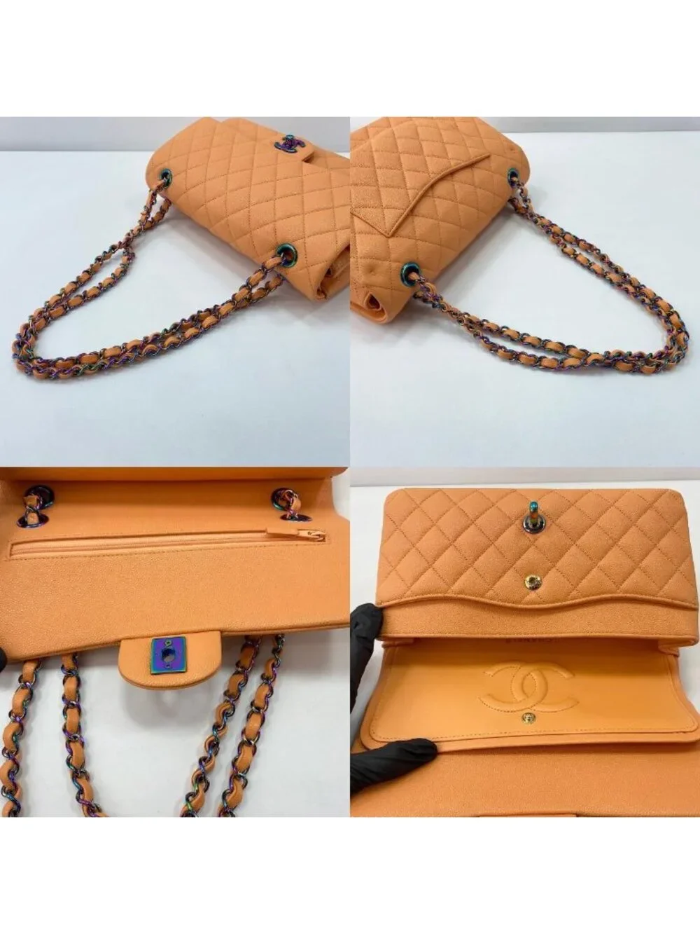 Chanel Shoulder Bag Quilted 25 Double Flap